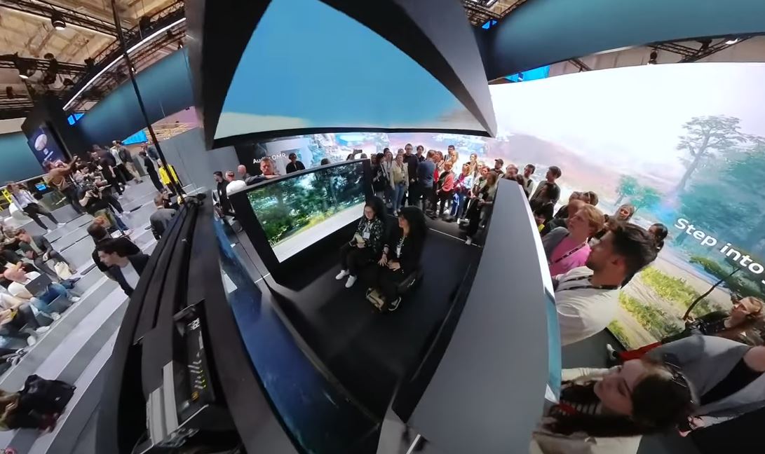 Audi kiest voor immersive experience zonder auto op OMR23 beursstand