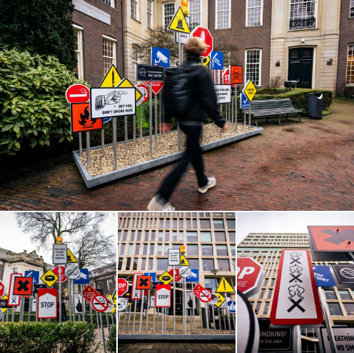 Hoe wijs je studenten op het rookverbod?